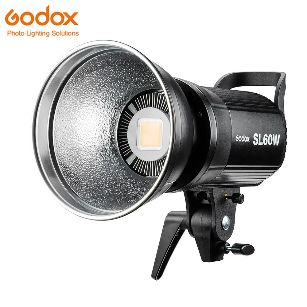 Godox светодиодный светильник для видеосъемки SL-60W 60 Вт 5600 к белая версия видео