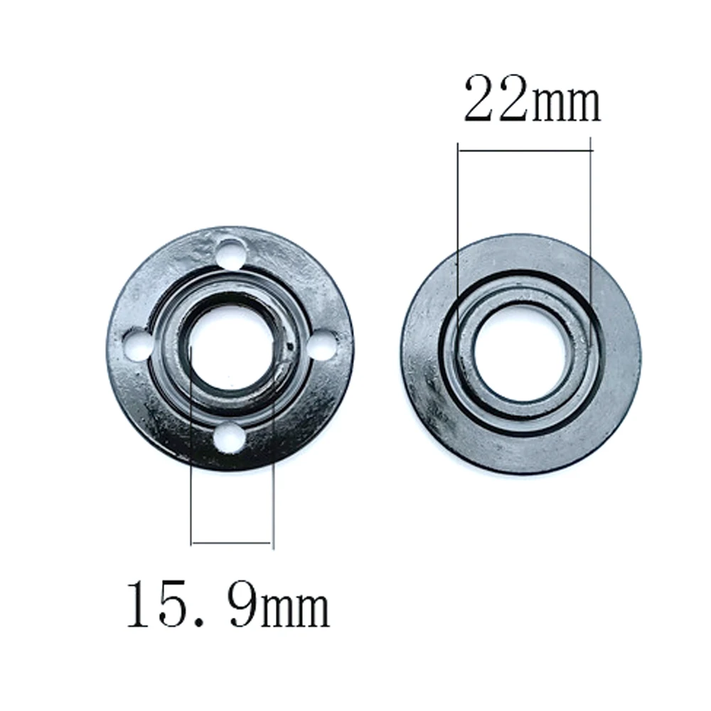 

1 Pair Angle Grinder Inner Flange Outer Lock Nut Accessory Set 5/8-11Thread Replacement Accessory Kit Tools