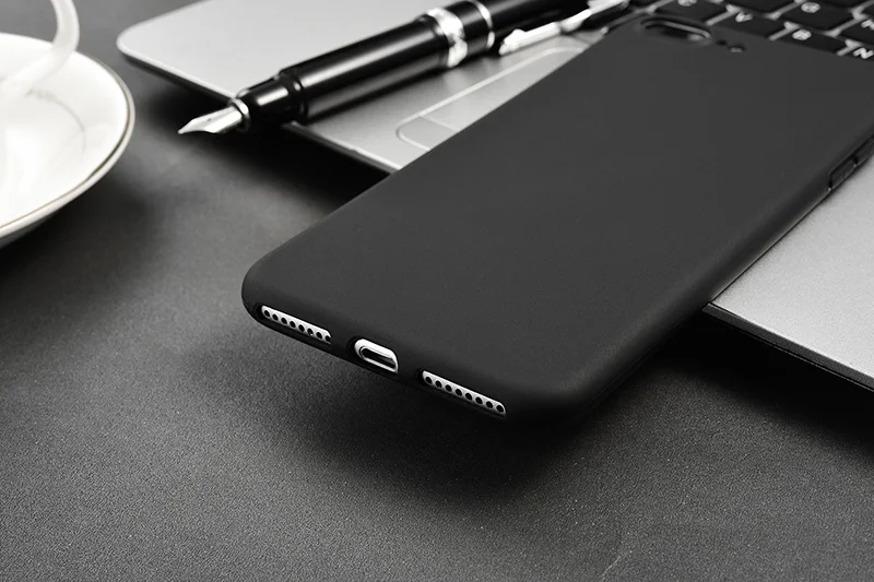 Роскошный высококачественный черный Ультратонкий Мягкий Нескользящий матовый