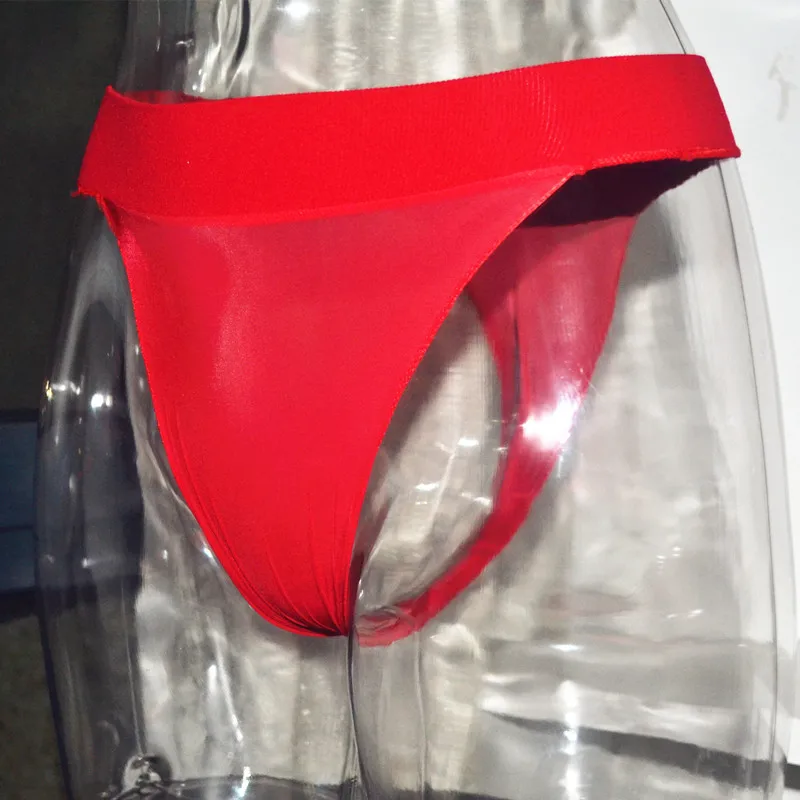 Сексуальные женские блестящие бесшовные g srting нижние чулки трусики прозрачные