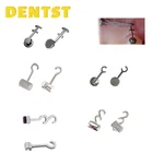 Стоматологический ортодонтический обжимный крючок с зубной трубкой, стоматологическая многофункциональная длинная телескопическая сетка с язычной кнопкой, основание 10 детской