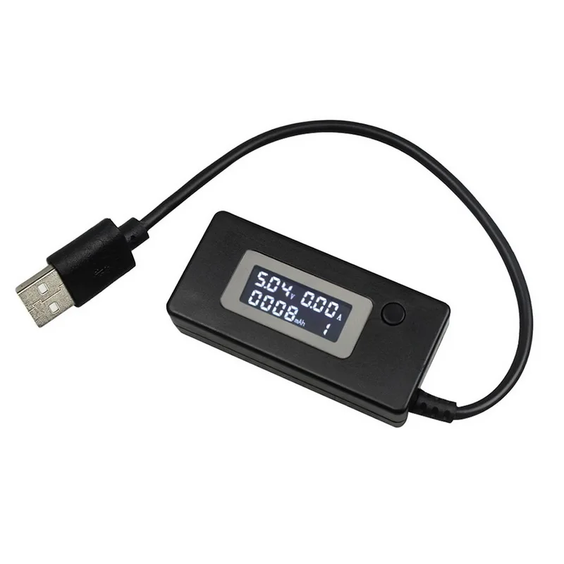 ЖК дисплей мини телефон USB тестер Портативный доктор напряжение измеритель тока