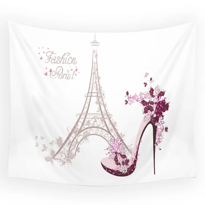 Эйфелева башня Парижа прикроватная Пизы декоративный фон ткань комната ландшафт