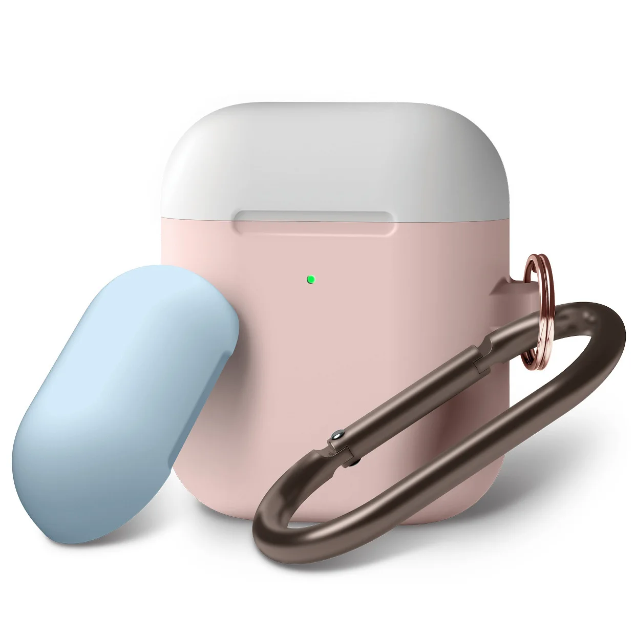 Силиконовый чехол s для Airpods 2nd защитный наушников Apple Airpods2 Air Pods 1 2 ударопрочный