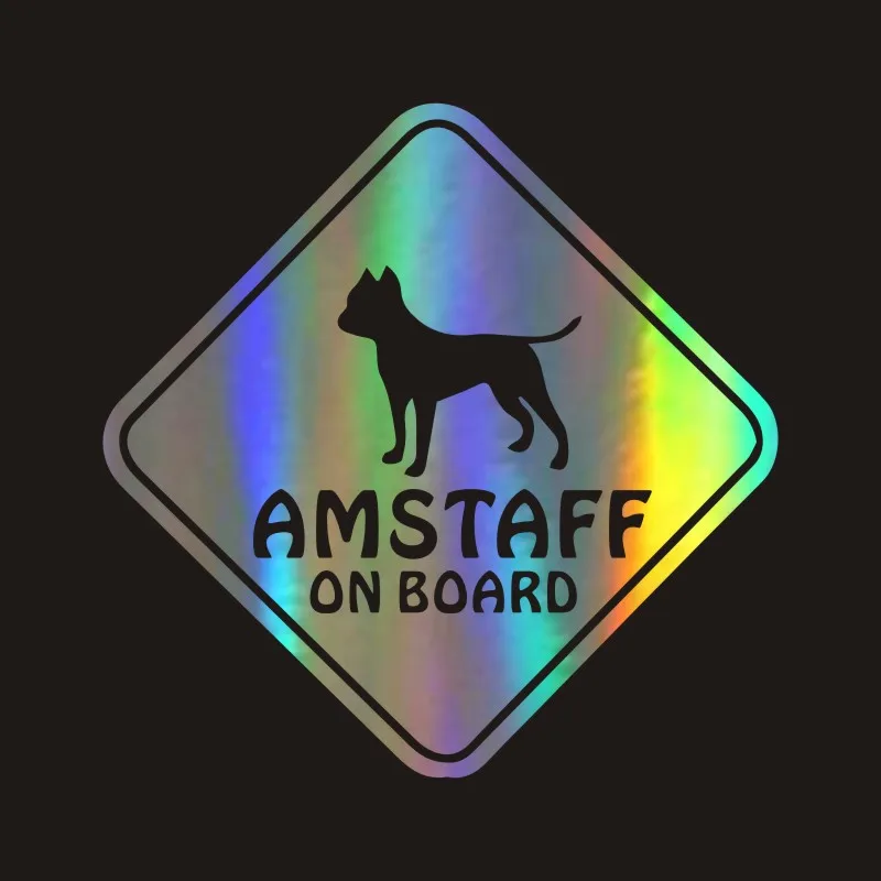 15x15 см AMSTAFF на борту наклейки и Переводные картинки для кузова собаки украшение