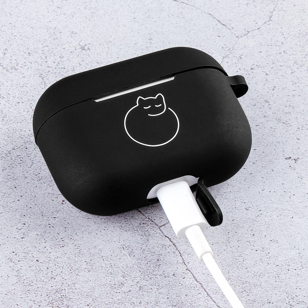 Для Airpods Pro Чехол Силиконовый Беспроводной bluetooth наушники чехол для Apple 2019