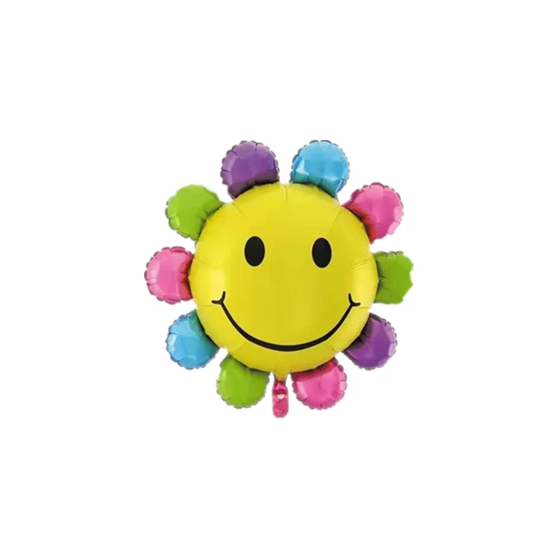 1pcRainbow смайлик солнце цветной цветок подсолнуха глаза от Солнца форма вечерние