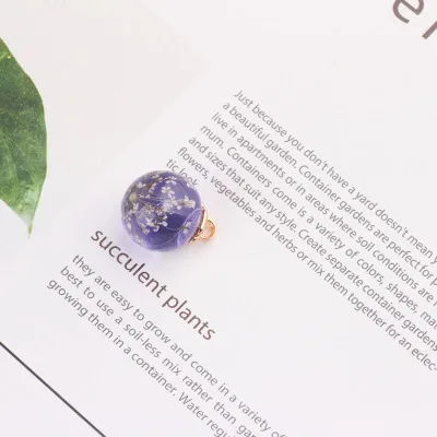 

18*24mm 10 Glass Dried Flower Globe charms Clear Real Flowers in Glass Spheres Pressed Dried Flower Pendant JEWELLRY MAKING