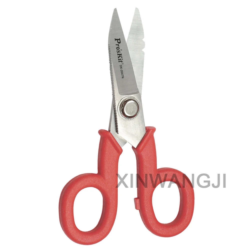 Pro'sKit DK-2047N 5," Многофункциональный Электрический Нож для снятия изоляции ножницы бытовые электрические ножницы резка линия