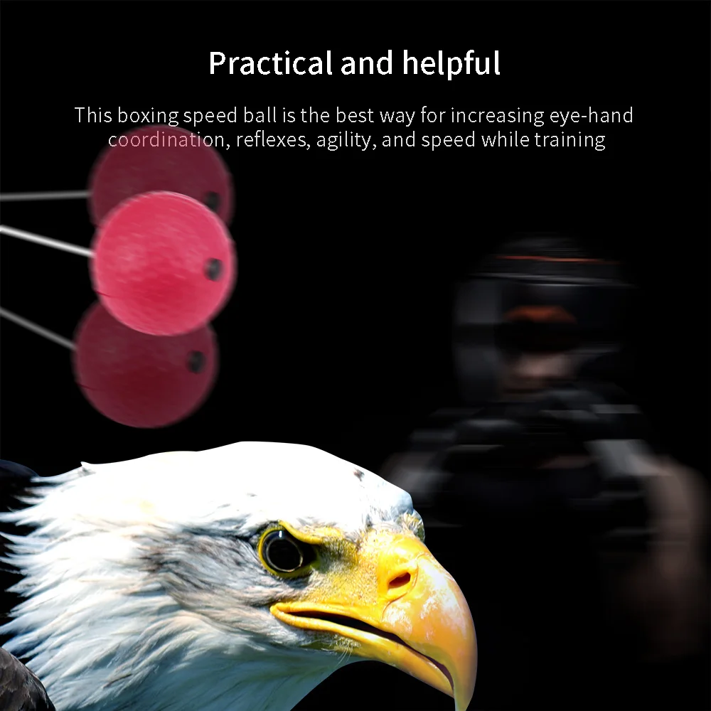 Новый боксерский мяч для тренировки реакции и на глаза|Боксерские груши мешки| |