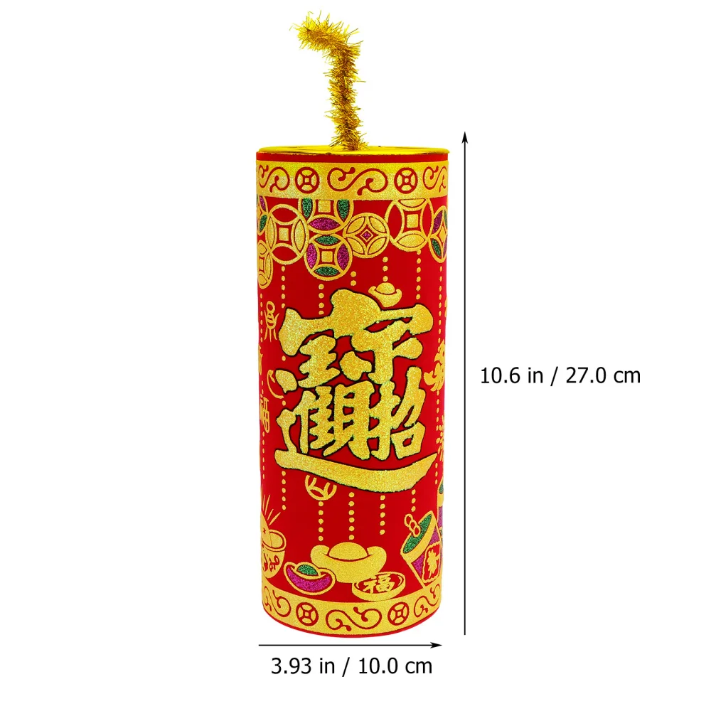 

1pc Chinese New Year Style Ornament New Year Scene Layout Prop Festival Ornament