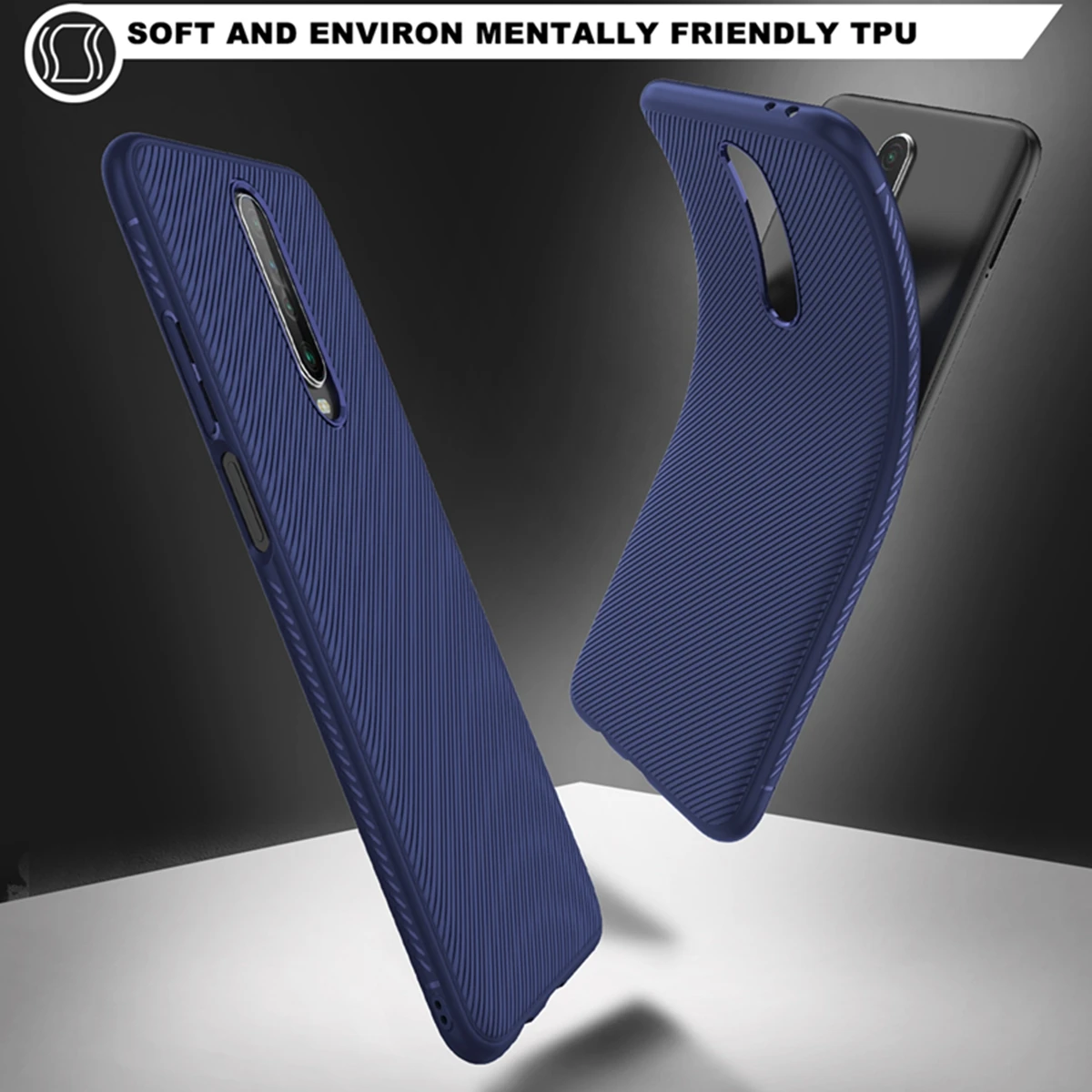 Для Xiaomi Redmi K30 5G чехол для телефона мягкий термополиуретановый устойчивый к