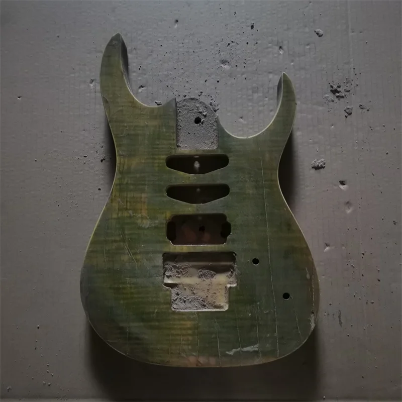 

JNTM Electric Guitar Semi-finished Body Unfinished DIY Guitar Part Guitar Body (1177)