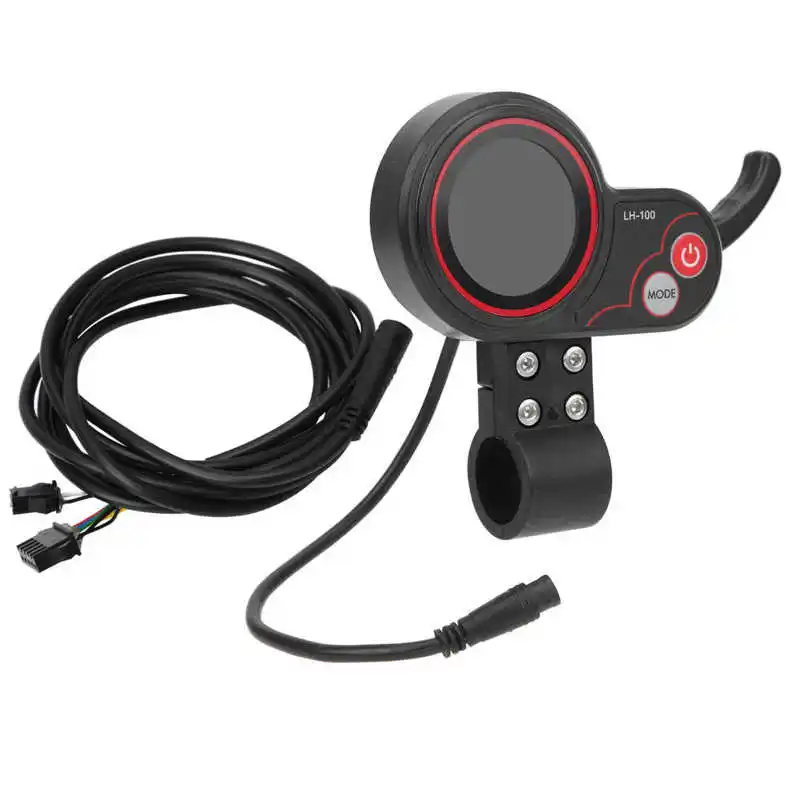 LH100 24V/36V/48V/60V E-bike Display большой палец дроссельной заслонки 2 в 1 Спидометр панель