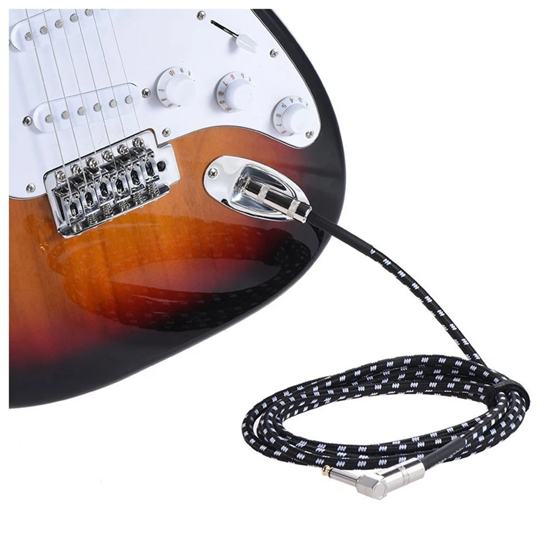 

1 Pcs 3 Meters 10 Feet Electric Guitar Bass Cable Cord & 1 Pcs Finger Expander Adjustable Guitar Guitar Trainer Tool