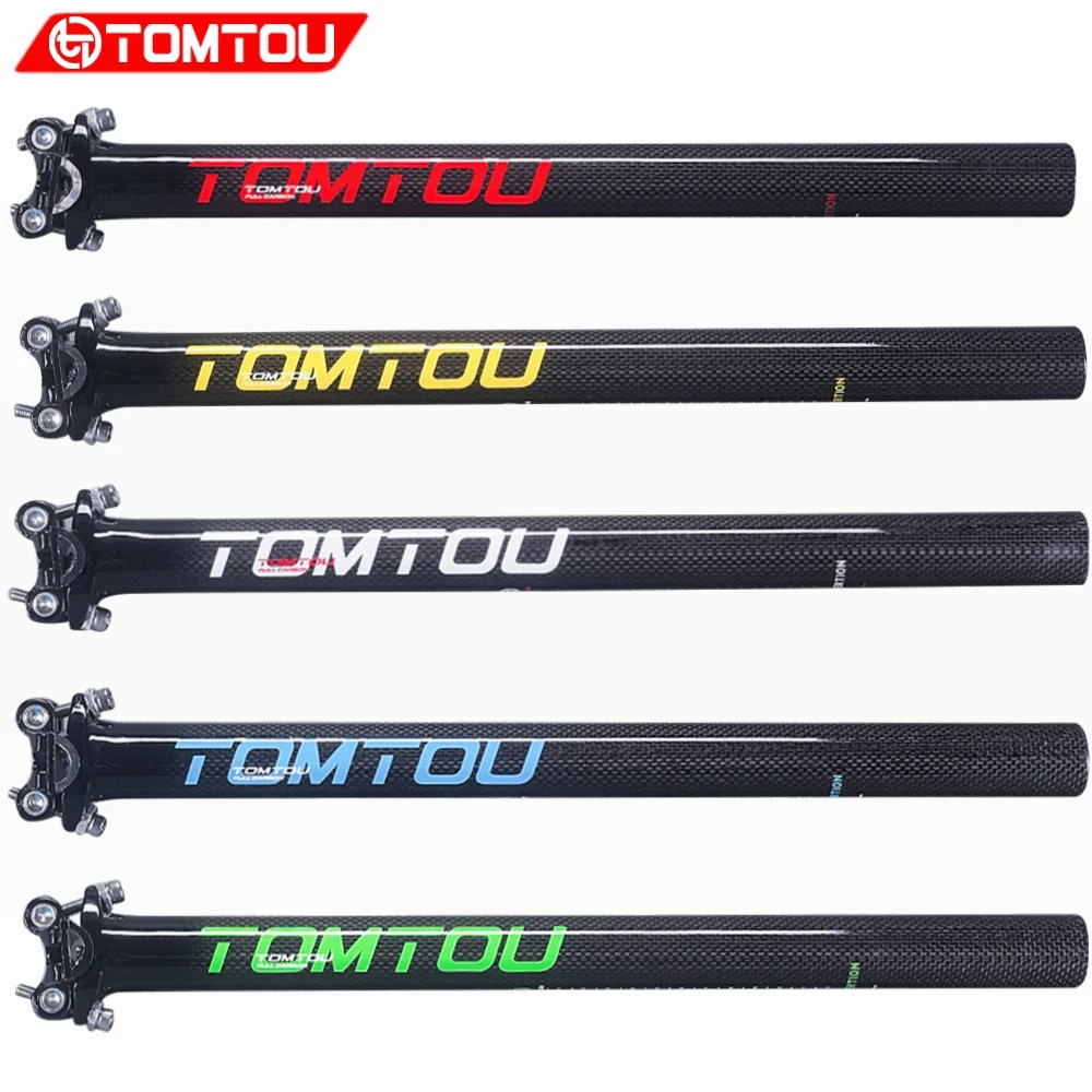 Гнездо сиденья для горного велосипеда TOMTOU глянцевое 3K 27 2/30 8/31 6*400