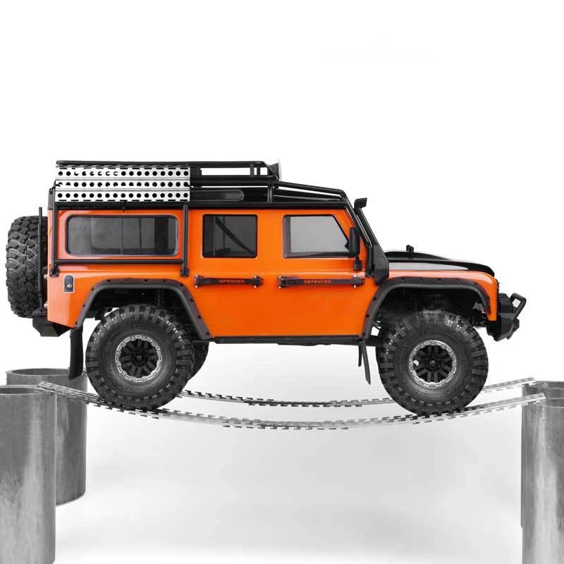 

4Pcs Stainless Steel Sand Ladders Board for Axial SCX10 TRX-4 D90 1/10 RC Crawler Car