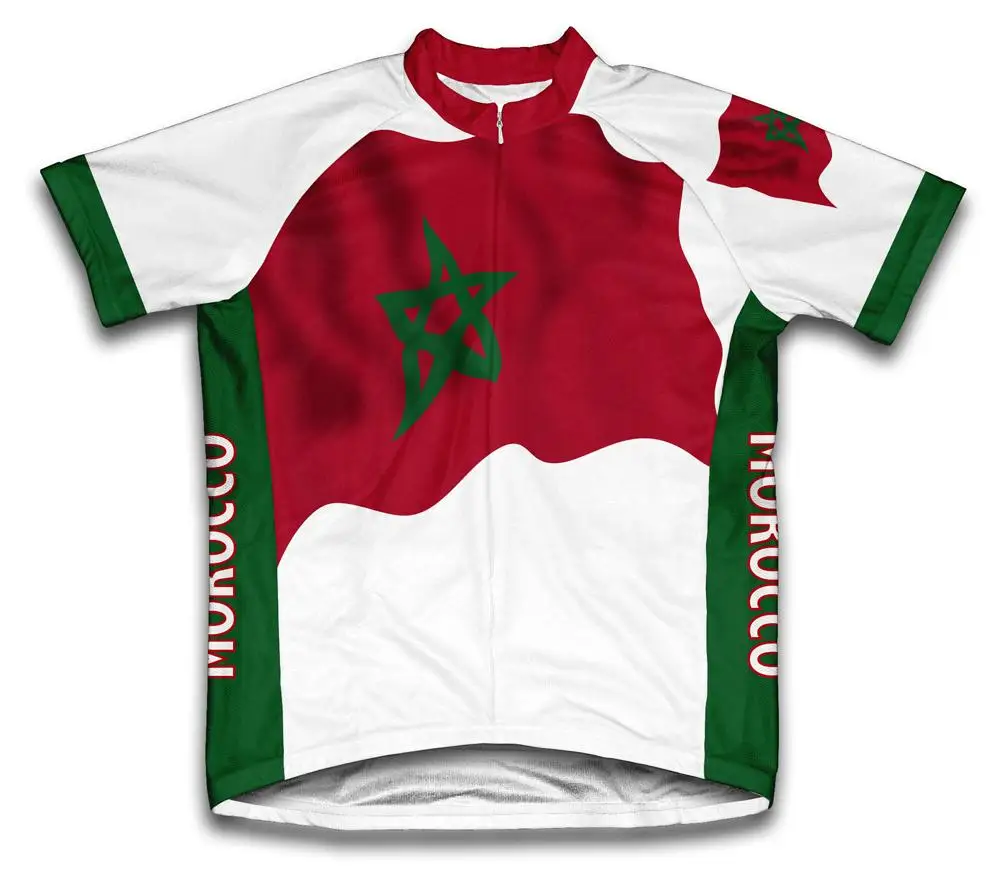 2022 Morocco More Style Summer Cycling Jersey Team Men Bike Road Mountain Race Tops Riding Bicycle Wear Clothing Quick Dry | Спорт и
