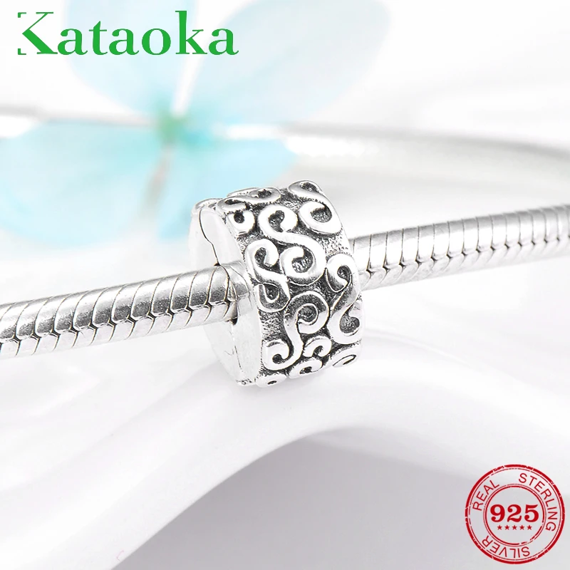 Женские шармы Клипсы из серебра 925 пробы с бусинами|Ювелирные шармы| |