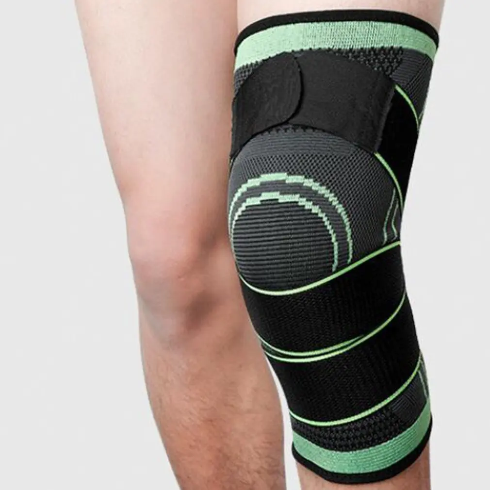 Спортивные наколенники с силиконовой подушкой защита колена для спортсменов