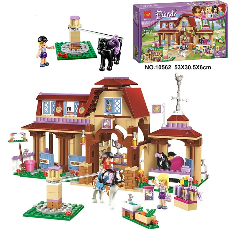Bela 10562 друзья серия Heartlake Riding Club Модель Строительный блок кирпичи совместим с 41126 друзьями