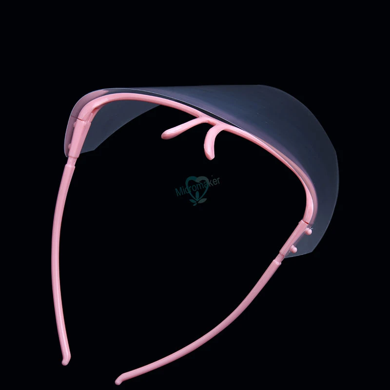 New Dental Protective Detachable Visors Adjustable Full-Face Film Shield 10 PCS Transparent visors+1 Frame |