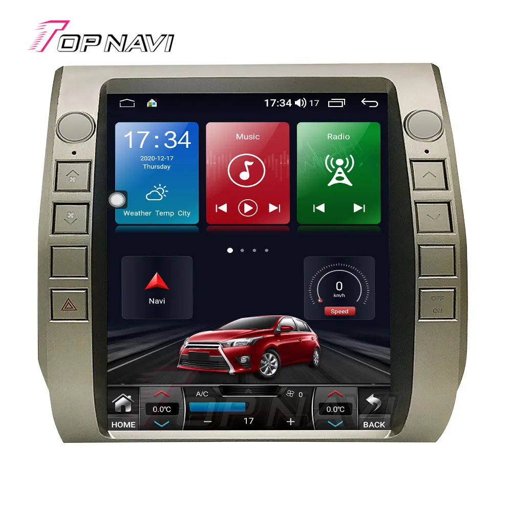 Android 10 0 Восьмиядерный 6G + 128G для Toyota Tundra 2014-2019 Auto gps-навигация радио стерео 12 1