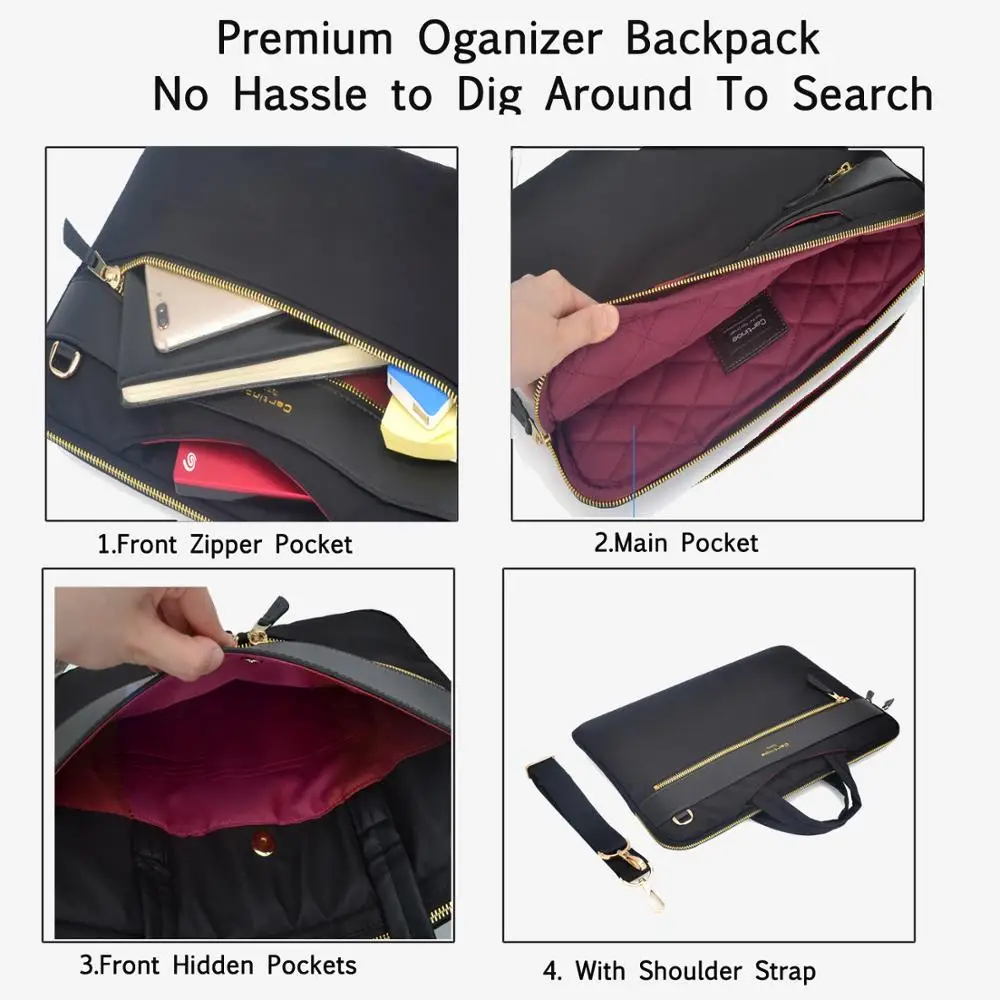 Сумка для ноутбука Cartinoe 13 3 дюйма водонепроницаемая сумка Macbook Air портфель Pro 13|bag