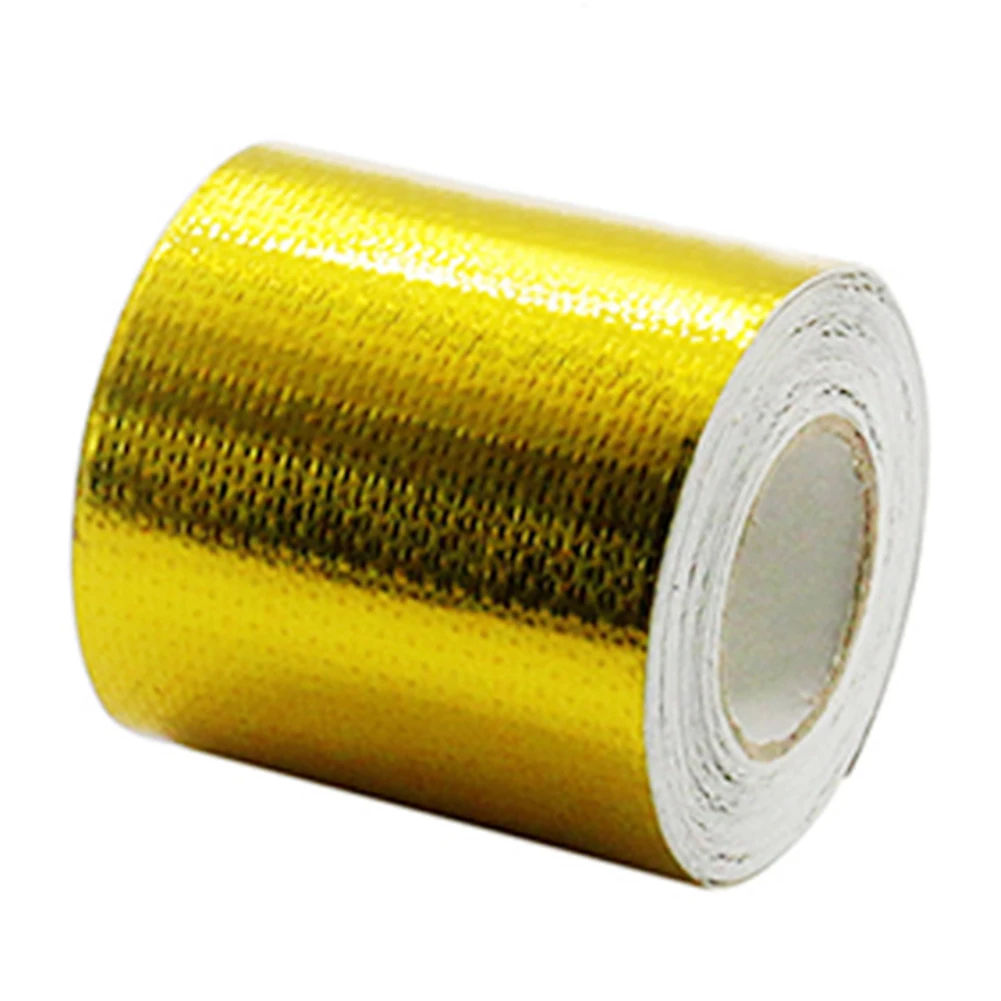 Новый Прочный 5 м алюминиевая фольга обертывание барьер лента тепло тепловой щит