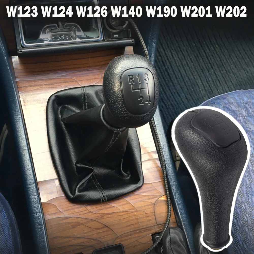 

Car MT Gear Shift Knob 4 Speed Stick Lever HeadBall Shifter For Mercedes Benz W123 W124 W126 W140 W190 W201 W202