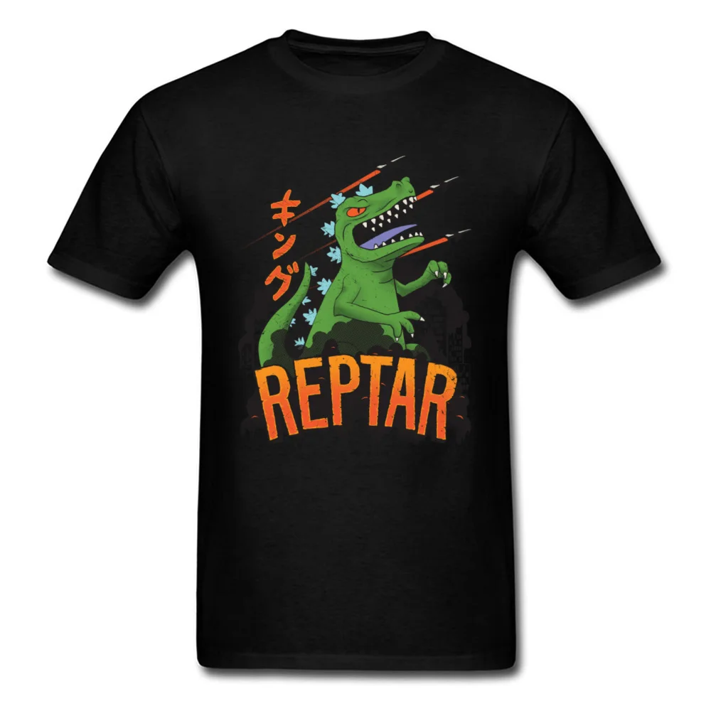 Мужская футболка с принтом короля динозавров забавная уличная из хлопковой