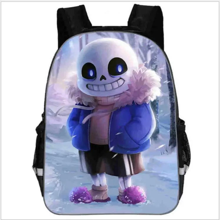 Рюкзак для мальчиков Undertale школьные ранцы с мультипликационным рисунком модные