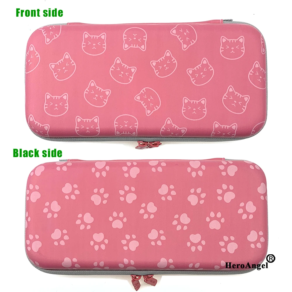 Розовая сумка для Nintendo Switch дорожная переноски аксессуары NS портативный чехол