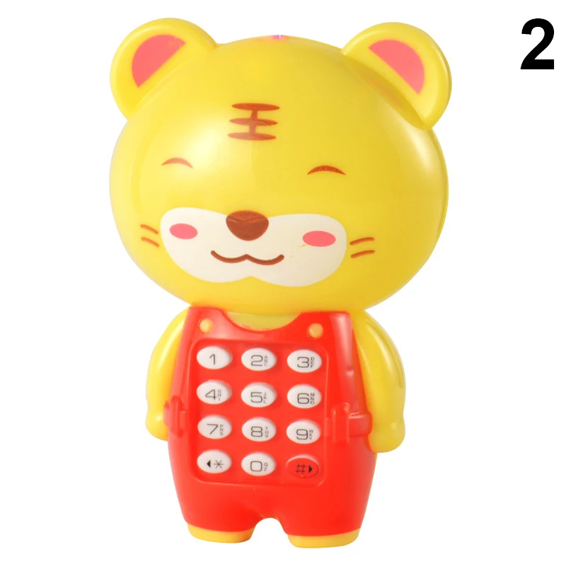 

Baby Electronic Phone Toy Children Cartoon Light Flashing Music Mobile Phone Toy AN88