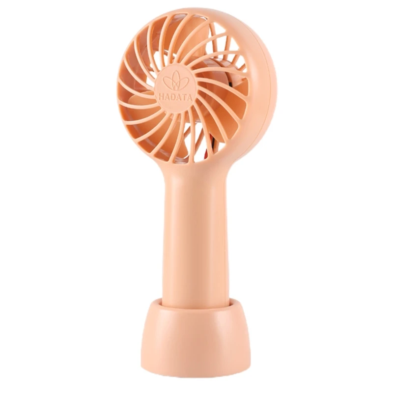 

Mini Handheld Fan USB Desk Fan Small 3 Speed Personal Fan for Outdoor Travel E8BE