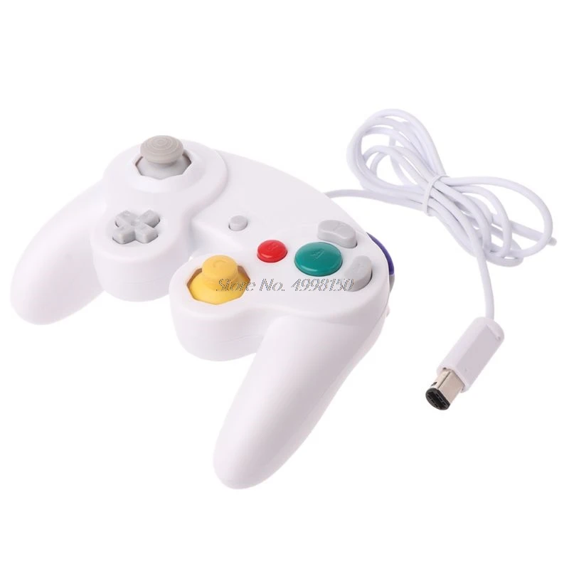 NGC проводной игровой контроллер GameCube геймпад для WII видео консоли управление с GC