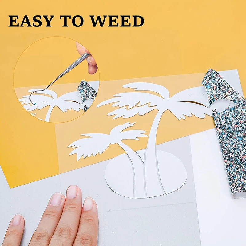 HTV теплопередача Винил пучок цветочный узор глажка винил подходит горячей