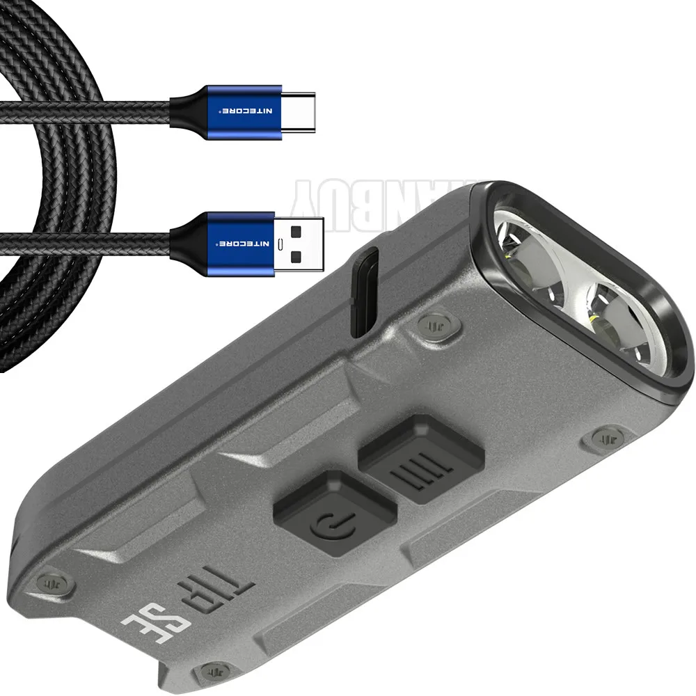 Nitecore TIP SE 700 люменов 2x LEDs мини Металлическая лампа для ключей EDC маленький