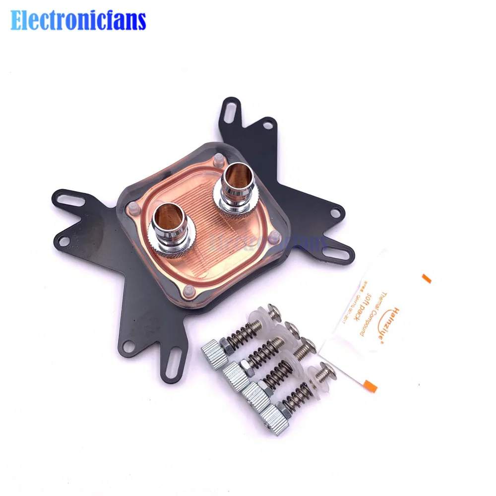 Кулер для процессора типа бабочка радиатор водяного охлаждения ЦП с внешним