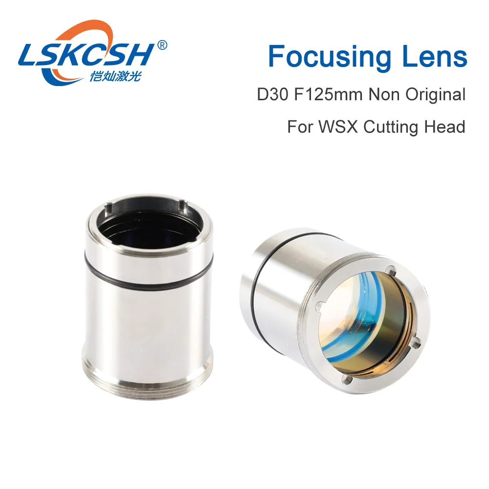 LSKCSH волоконная Лазерная Фокусирующая линза для precitec/WSX режущая головка D30 F125mm WSX GQ