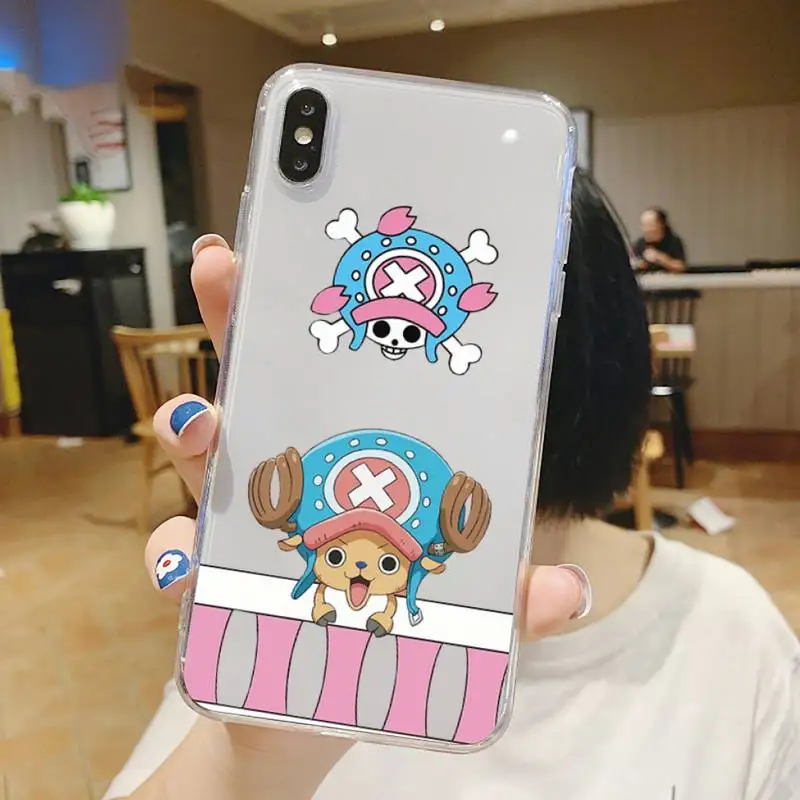 

One Piece Anime Luffy Zoro Phone Case Transparent soft For iphone 5 5s 5c se 6 6s 7 8 11 12 plus mini x xs xr pro max