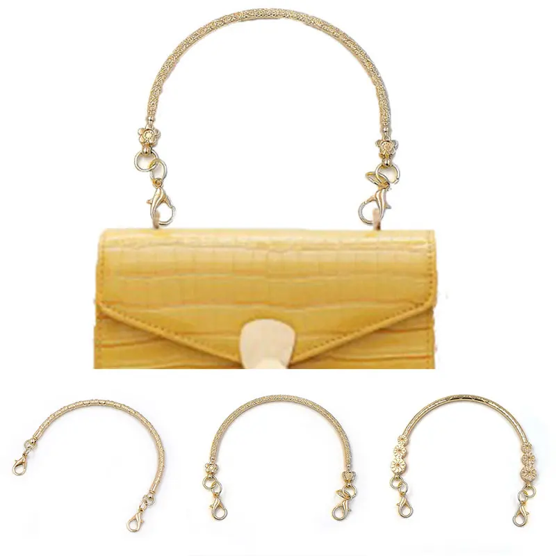 

Женские сумки на плечо, металлические ручки с узором, универсальные, украшение для багажа