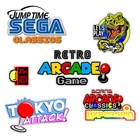 Время прыжка 13 см x 3,9 см для FM-тега Prodotto аркадный шкаф машина Сделай Сам наклейки на машину и наклейки водонепроницаемые украшение для внедорожника