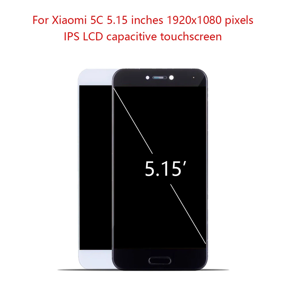 Оригинальный ЖК экран 5 15 дюйма для XIAOMI MI5C MI 5C дисплей сенсорный дигитайзер с