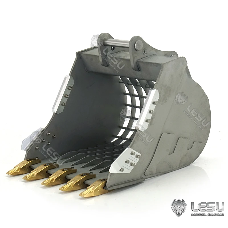 Металлический ковш для лопаток 1/14 RC LESU гидравлический экскаватор Komatsu AC360 модель