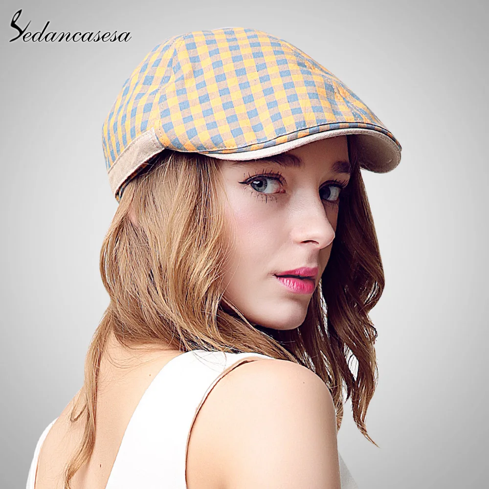 Sedancasesa 2020 Новая мода весна осень Женская кепка модные хлопковые шапки для девочек