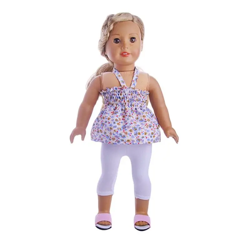 

Summer Dress Clothes for 18 Inches (46cm) American Girl Reborn Newborn Doll Accessories