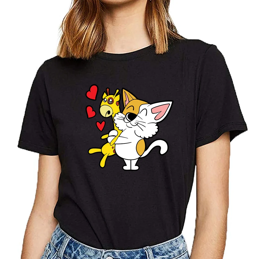 

Tops T Shirt Women valentines day Funny White Custom Female Tshirt