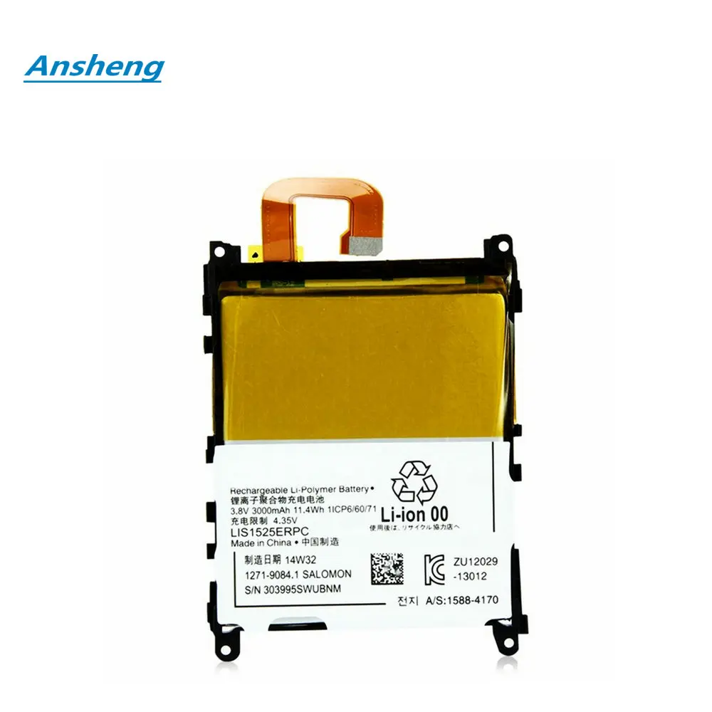 Оригинальный аккумулятор 3,8 в 3000 мАч LIS1525ERPC для смартфона Sony Xperia Z1 L39H C6902 C6903