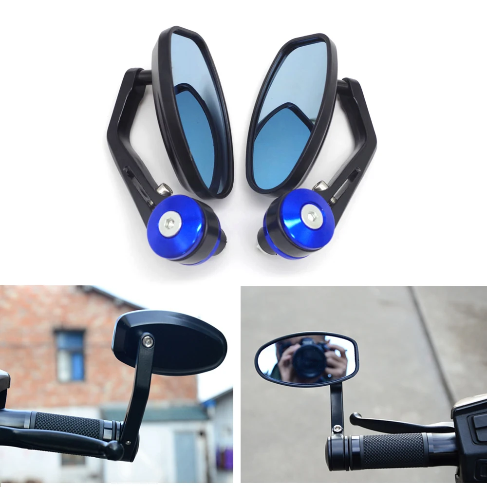 Универсальные аксессуары для мотоциклов торцевое зеркало мотоцикла в стиле